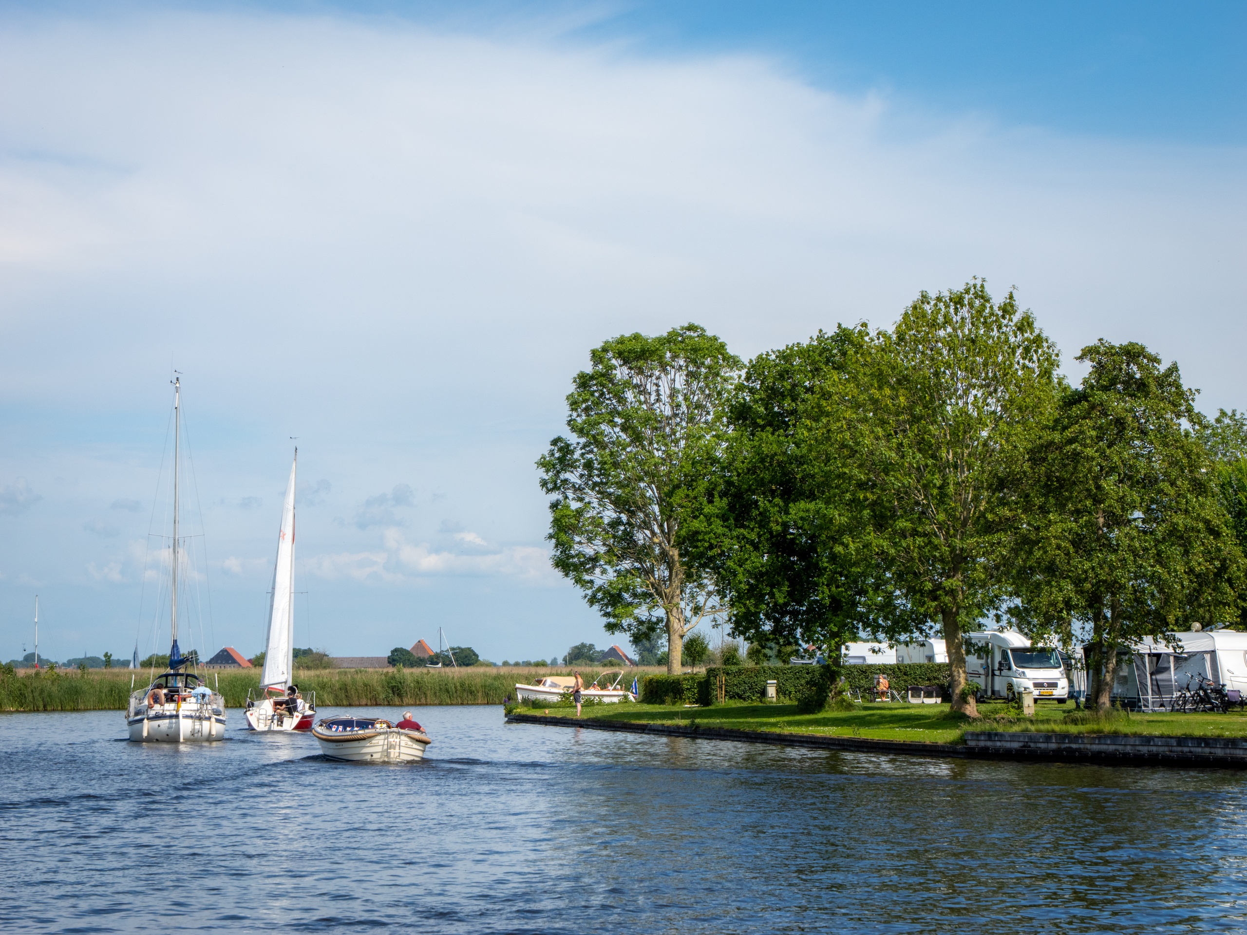 Aquacamping en Jachthaven De Rakken