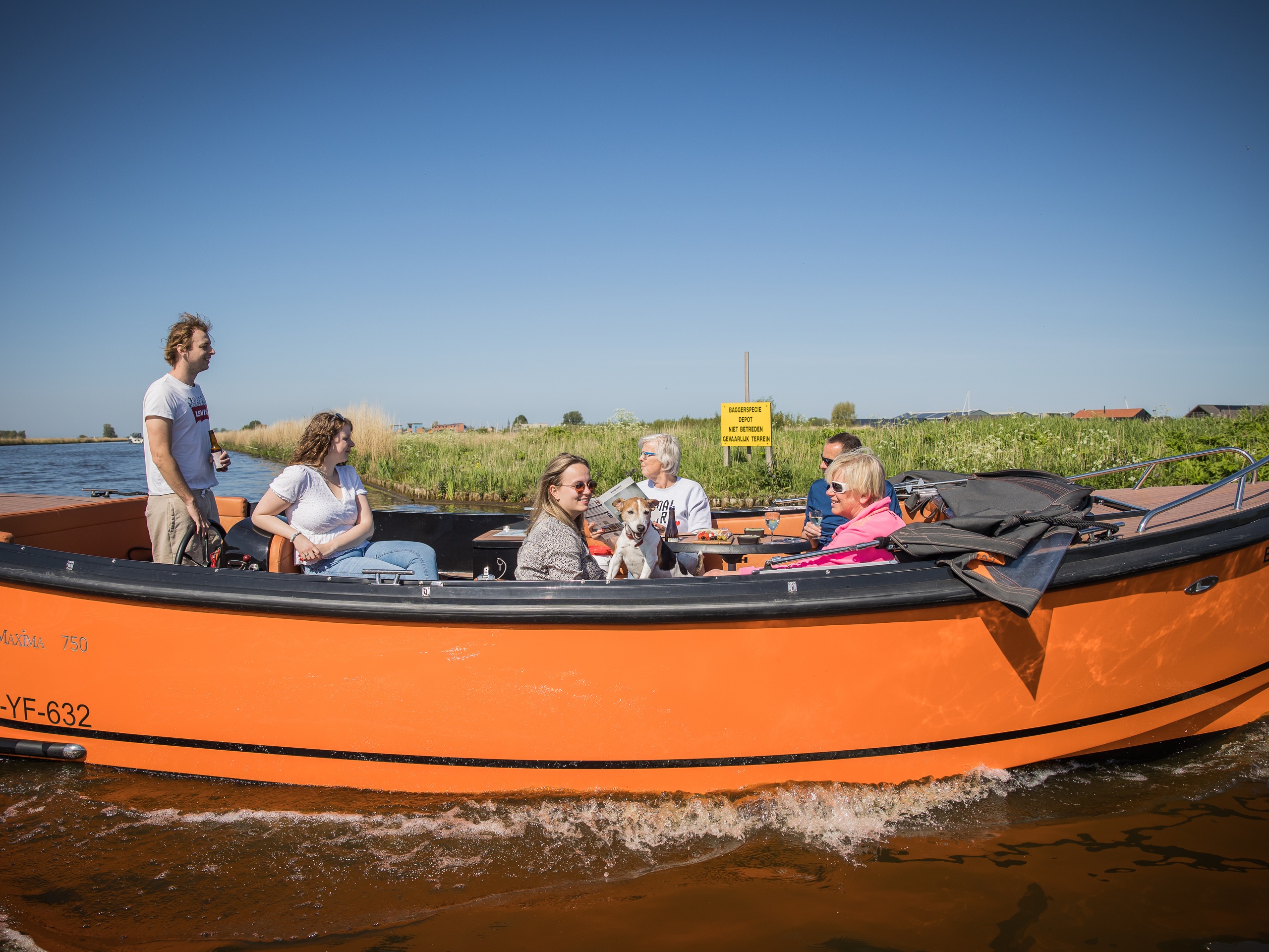 Genieten op het water